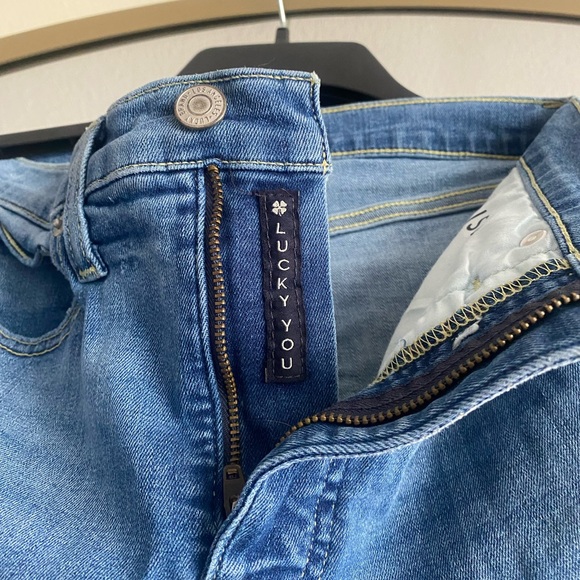 HIGH RISE SKINNY LUCKY BRAND JEANS - Picture 2 of 4